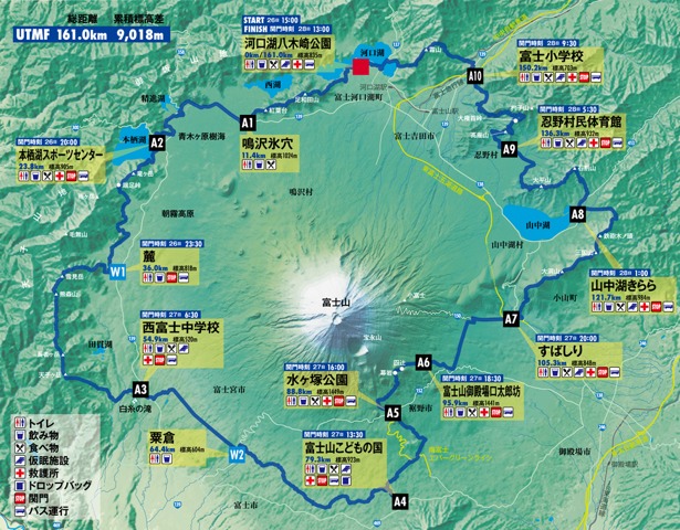 DC] 天子山塊、水ヶ塚−太郎坊、石割山の先で昨年から変更