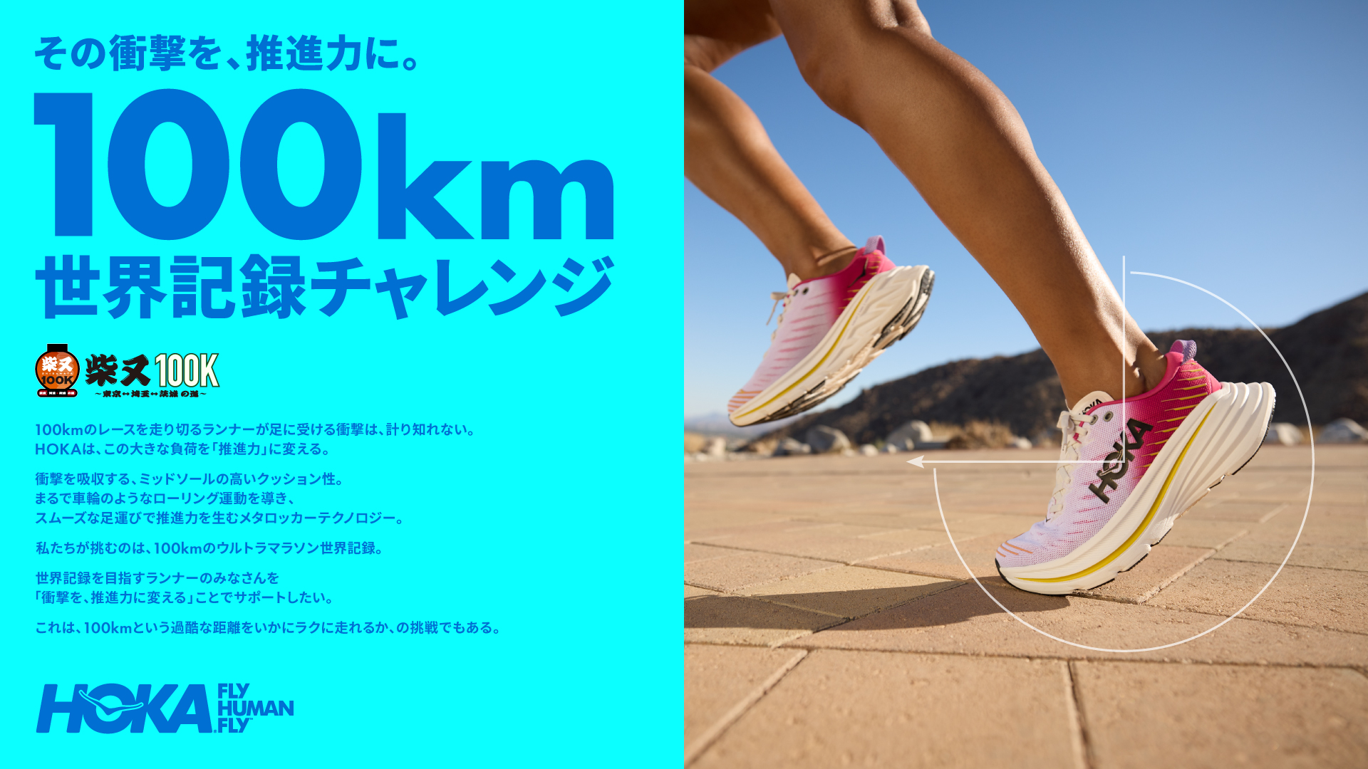 HOKA 100km世界記録チャレンジ・5月21日の柴又100Kで世界記録に挑む 